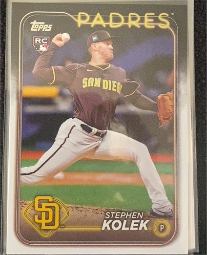 2024 Topps Update #US259 Stephen Kolek — front