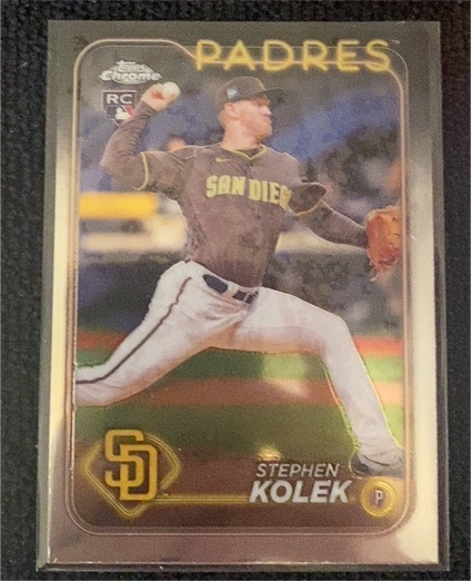 2024 Topps Chrome Update #US259 Stephen Kolek — front