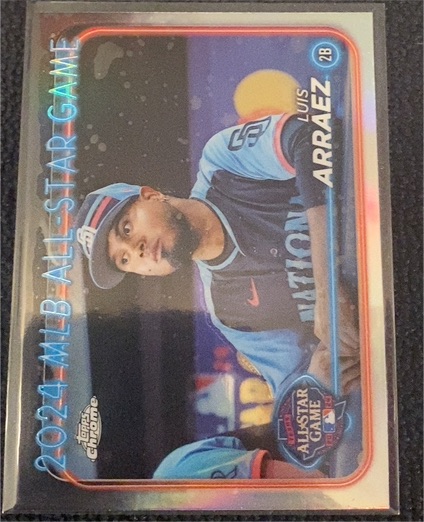 2024 Topps Chrome Update #ASGC-42 Luis Arraez 2024 All Star Game Chrome — front
