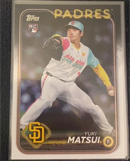 2024 Topps Update Series #US8 Yuki Matsui — front