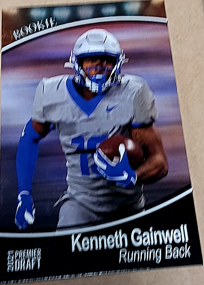 2021 Sage Premier Draft #23 Kenneth Gainwell — front