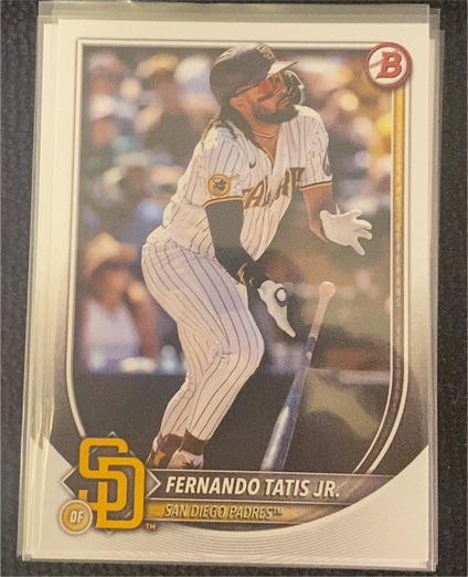 2025 Bowman #23 Fernando Tatís Jr. — front
