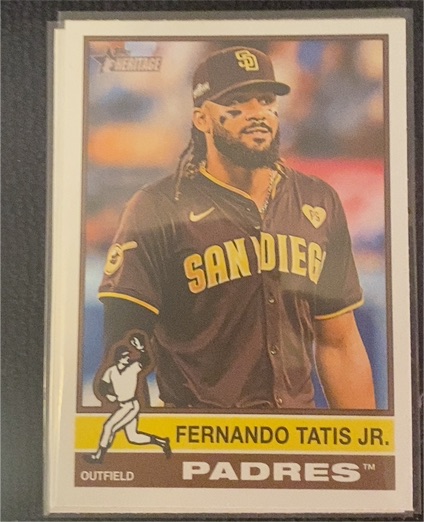 2025 Topps Heritage #118 Fernando Tatis Jr. — front