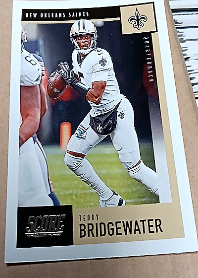2020 Score #277 Teddy Bridgewater — front