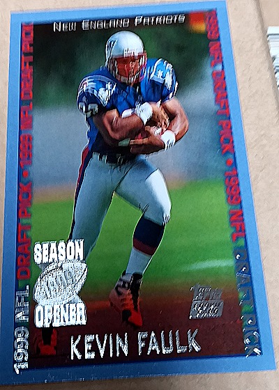 1999 Topps Season Opener #152 Kevin Faulk — front