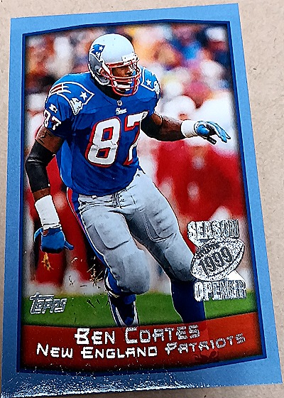 1999 Topps Season Opener #87 Ben Coates — front