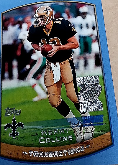 1999 Topps #130 Kerry Collins — front