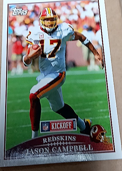 2009 Topps Kickoff #101 Jason Campbell — front