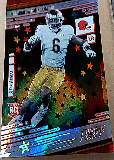 2021 Panini Prestige #249 Jeremiah Owusu-Koramoah — front