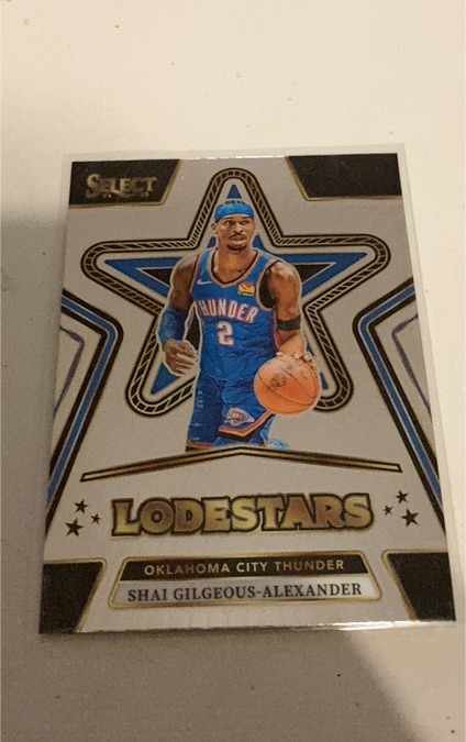 2024-25 Panini Select #8 Shai Gilgeous-Alexander Lodestars — front