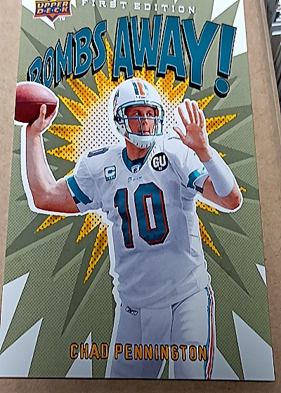 2009 Upper Deck First Edition #BA-14 Chad Pennington — front
