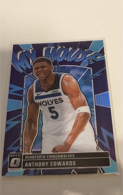 2024-25 Panini Donruss Optic #2 Anthony Edwards My House — front