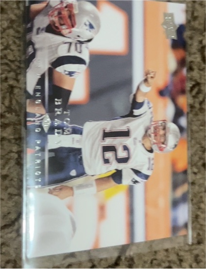2008 Upper Deck #112 Tom Brady — front