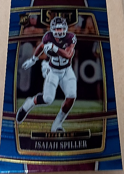 2022 Panini Select Draft Picks Concourse #18 Isaiah Spiller — front