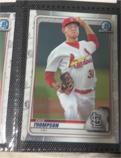 2020 Bowman Chrome Prospects #BCP-6 Zack Thompson — front