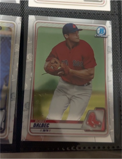 2020 Bowman Chrome #BCP-86 Bobby Dalbec — front
