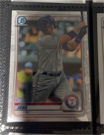 2020 Bowman Chrome Prospects #BCP-113 Josh Jung — front