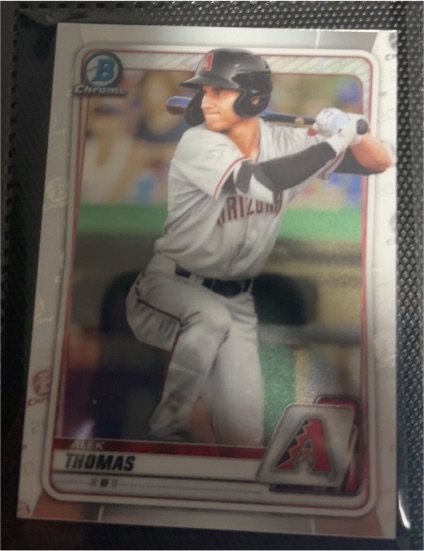 2020 Bowman Chrome Prospects #BCP-98 Alek Thomas — front