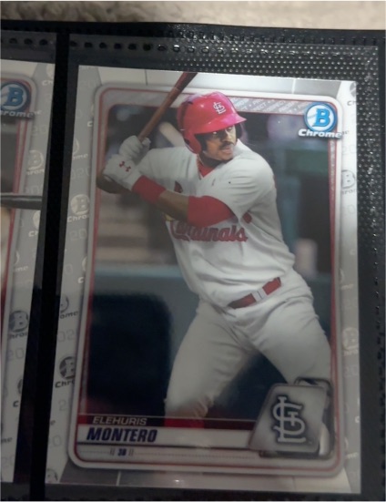 2020 Bowman Chrome Prospects #BCP32 Elehuris Montero — front