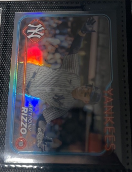 2024 Topps Chrome #127 Anthony Rizzo — front