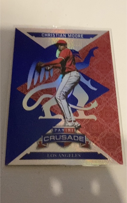 2025 Panini Crusade #23 Christian Moore — front