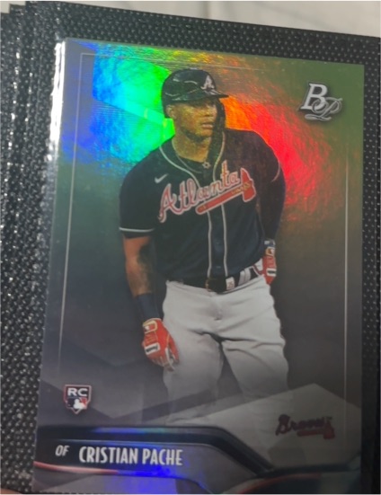 2021 Bowman Platinum #23 Cristian Pache — front