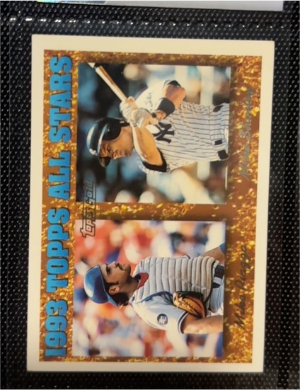 1994 Topps #391 Mike Piazza / Mike Stanley — front