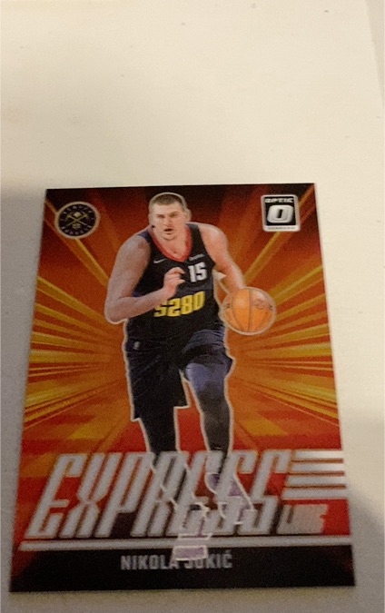 2024-25 Donruss Optic #3 Nikola Jokic Express Lane — front