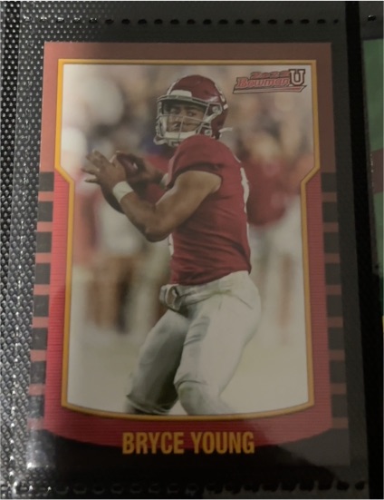 2021-22 Bowman University 2000 Bowman #2KB-4 Bryce Young — front