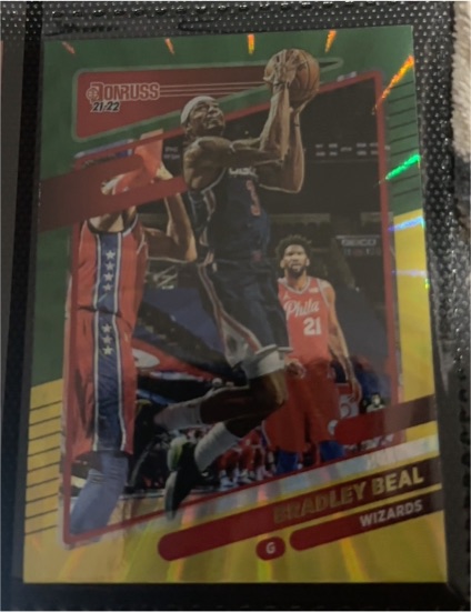 2021-22 Panini Donruss #81 Bradley Beal — front