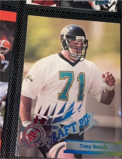 1995 Stadium Club #D223 Tony Boselli — front