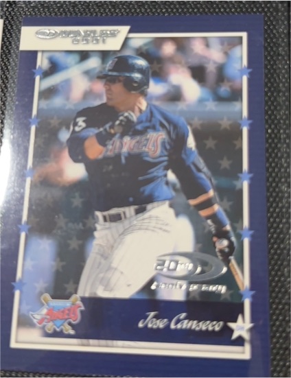 2001 Donruss #11 Jose Canseco — front