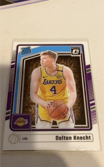 2024-25 Panini Donruss Optic #256 Dalton Knecht — front