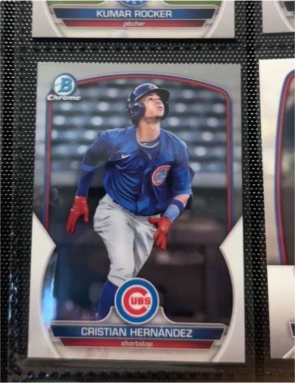 2023 Bowman Chrome Prospects #BCP-24 Cristian Hernandez — front