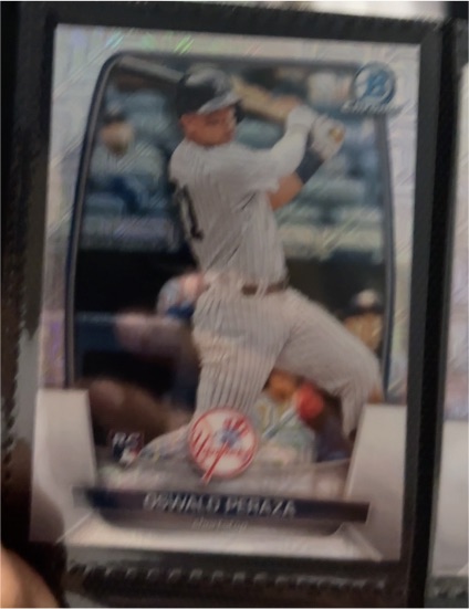 2023 Bowman #70 Oswald Peraza — front