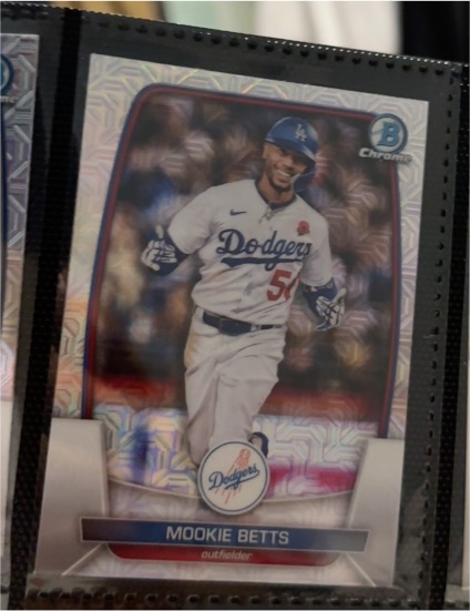 2023 Bowman Chrome #20 Mookie Betts — front