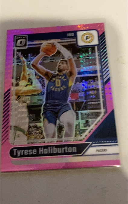 2024-25 Panini Donruss Optic #215 Tyrese Haliburton — front