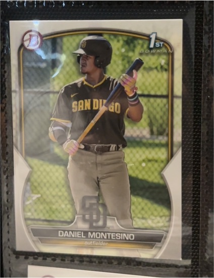 2023 Bowman #BP-114 Daniel Montesino — front
