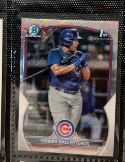 2023 Bowman Chrome #BCP-11 Moises Ballesteros — front