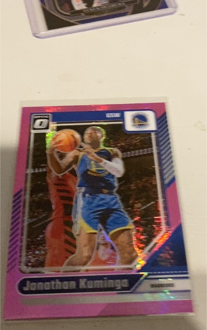 2024-25 Panini Donruss Optic #197 Jonathan Kuminga — front
