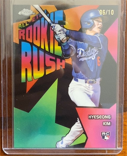 2025 Topps Chrome #CERR-3 Hyeseong Kim - All Etch Rookie Rush — front