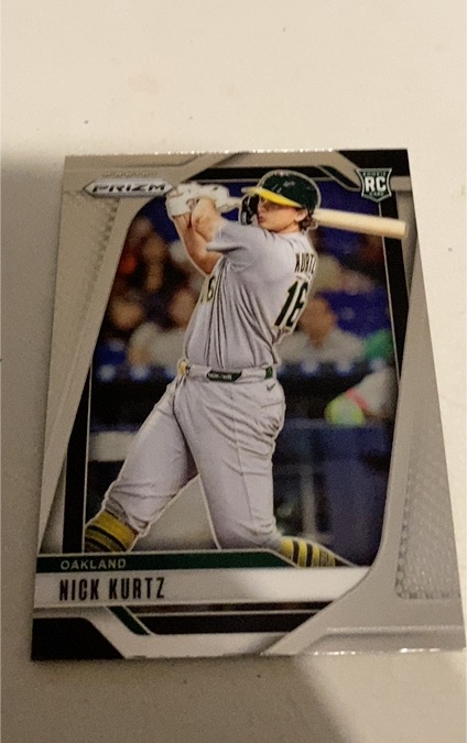 2025 Panini Prizm #213 Nick Kurtz — front