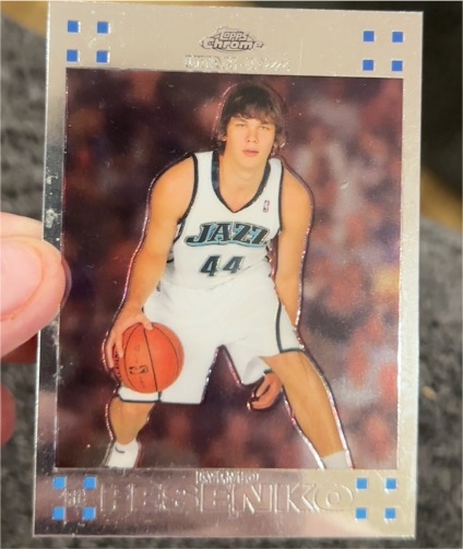 2007-08 Topps Chrome #140 Kyrylo Fesenko — front