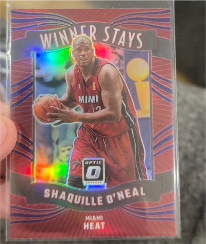 2023-24 Donruss Optic #17 Shaquille O'Neal Winner Stays — front