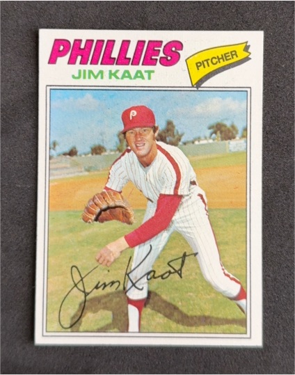 1977 Topps #638 Jim Kaat Philadelphia Phillies — front
