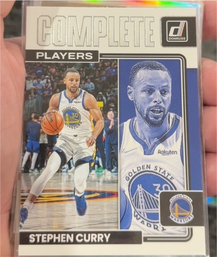 2022-23 Donruss #3 Complete Players Stephen Curry — front