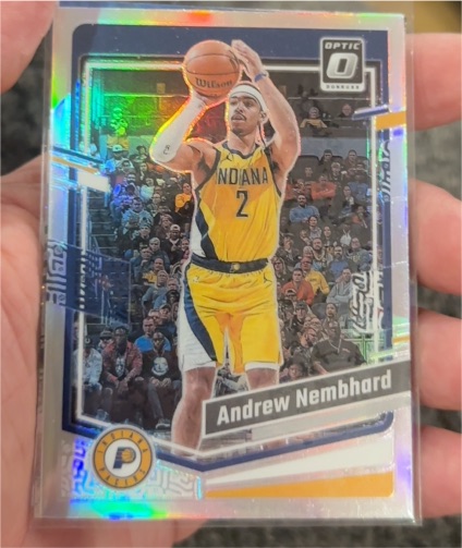2023-24 Donruss Optic #3 Andrew Nembhard — front