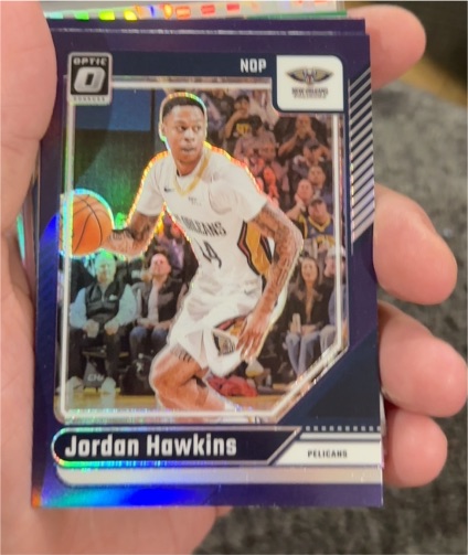 2024-25 Panini Donruss Optic #68 Jordan Hawkins — front