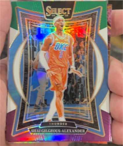 2024-25 Panini Select #36 Shai Gilgeous-Alexander — front