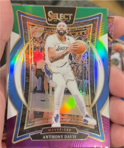 2024-25 Panini Select Concourse #25 Anthony Davis — front